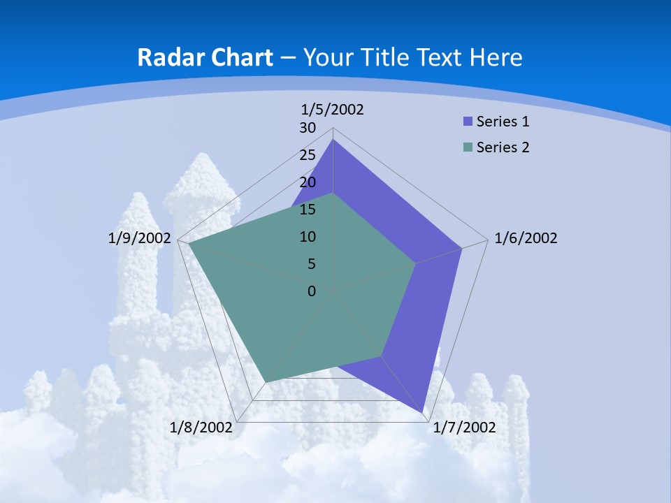 Temple Cloudcastle Fantasy PowerPoint Template