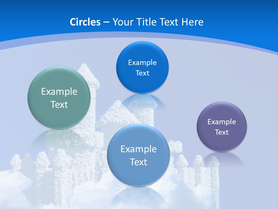 Temple Cloudcastle Fantasy PowerPoint Template