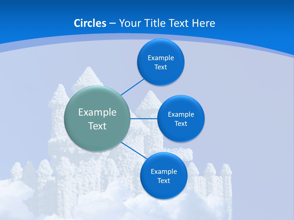 Temple Cloudcastle Fantasy PowerPoint Template