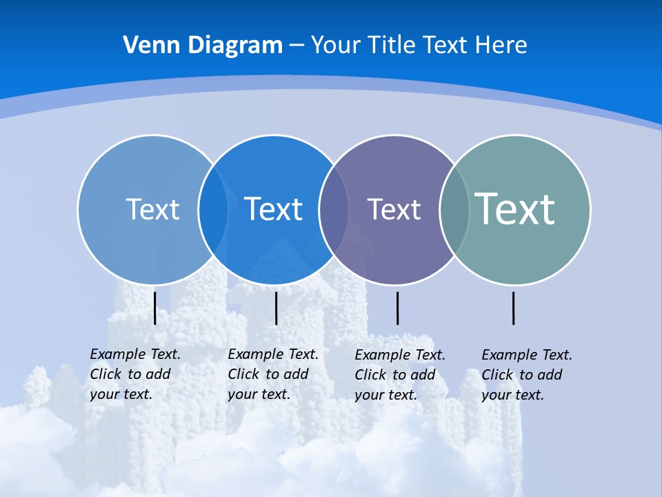 Temple Cloudcastle Fantasy PowerPoint Template
