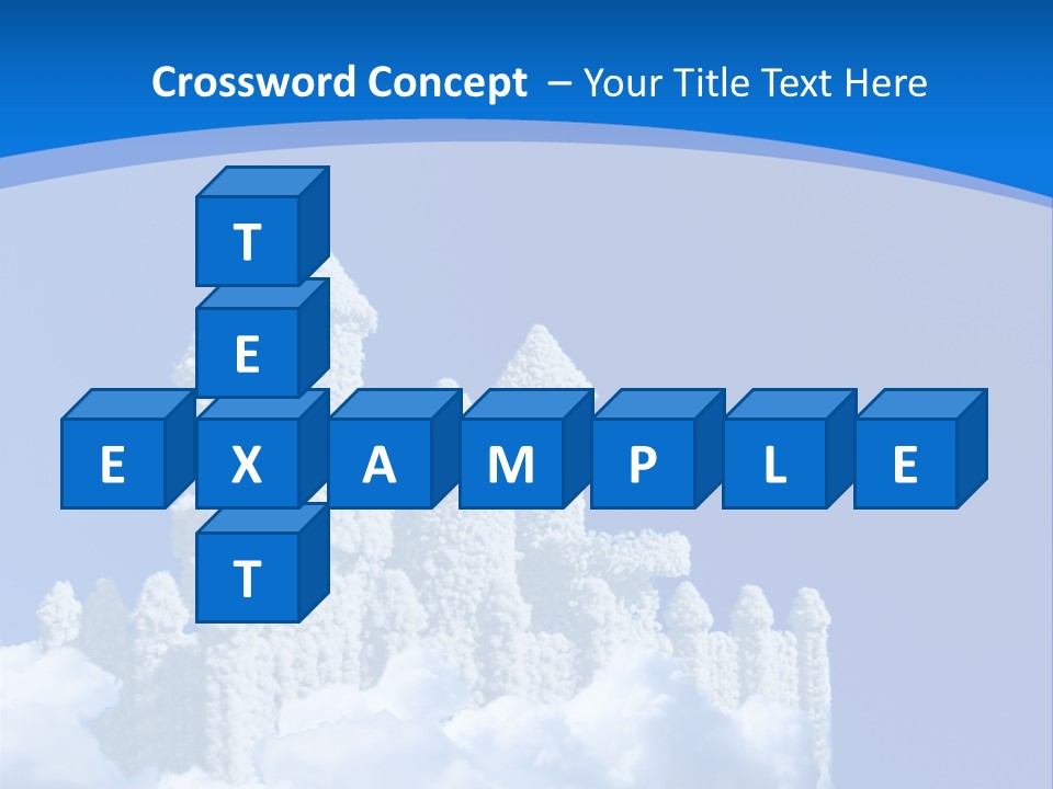 Temple Cloudcastle Fantasy PowerPoint Template