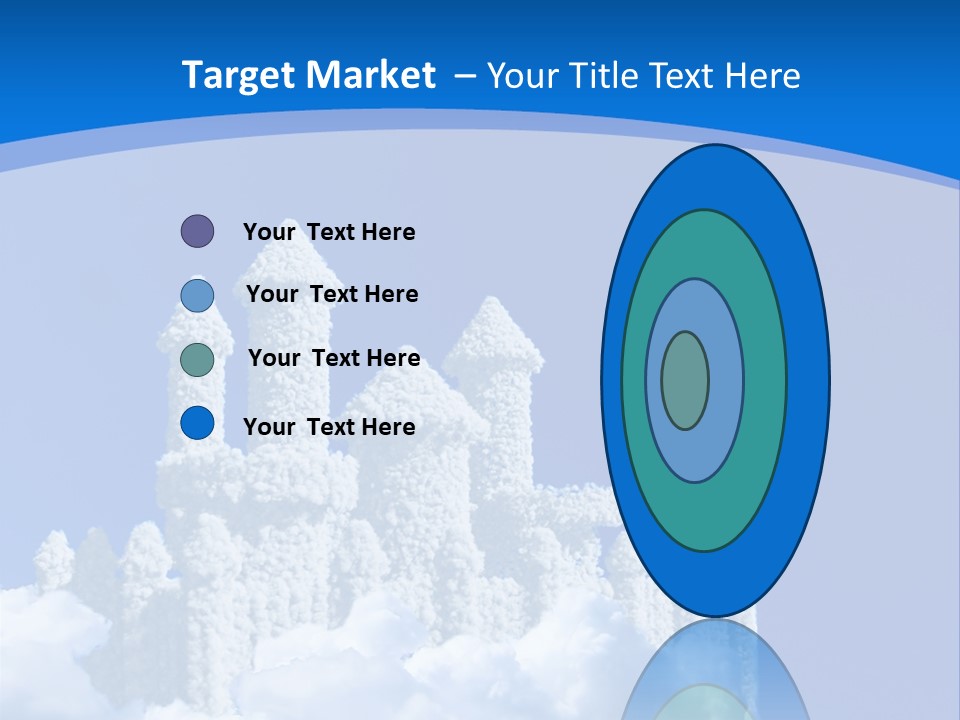 Temple Cloudcastle Fantasy PowerPoint Template