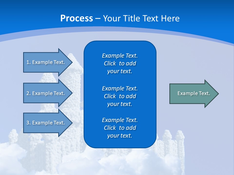 Temple Cloudcastle Fantasy PowerPoint Template