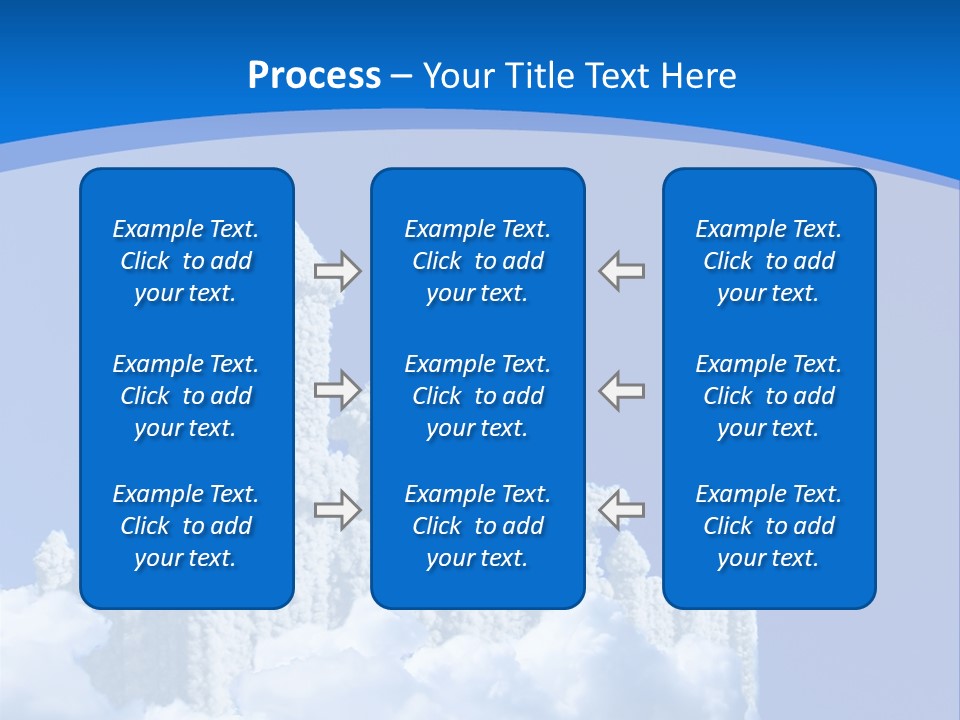 Temple Cloudcastle Fantasy PowerPoint Template