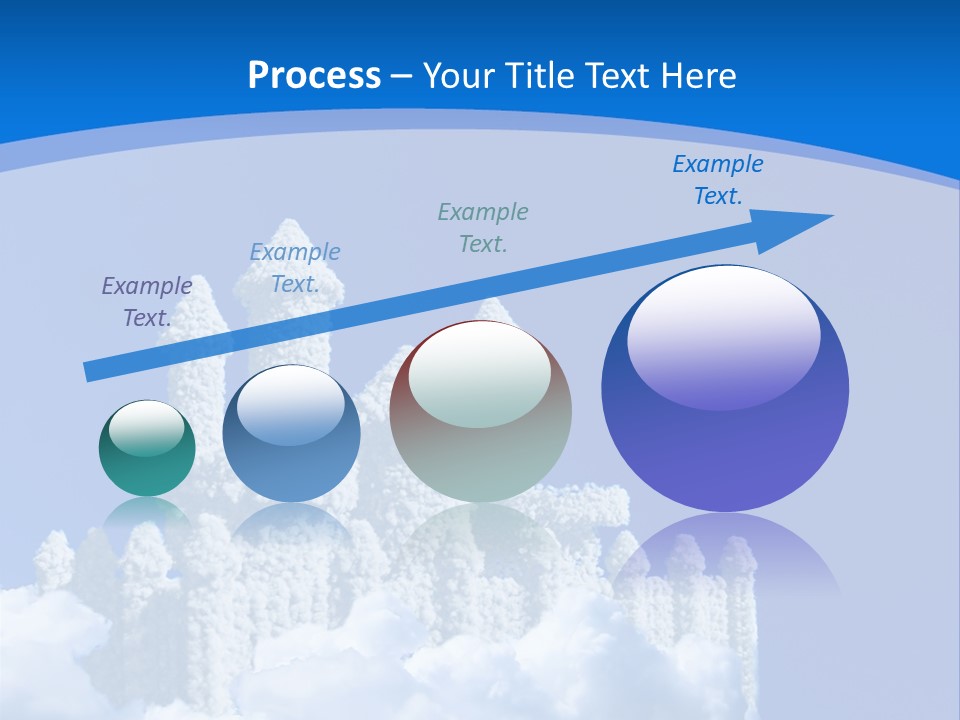 Temple Cloudcastle Fantasy PowerPoint Template