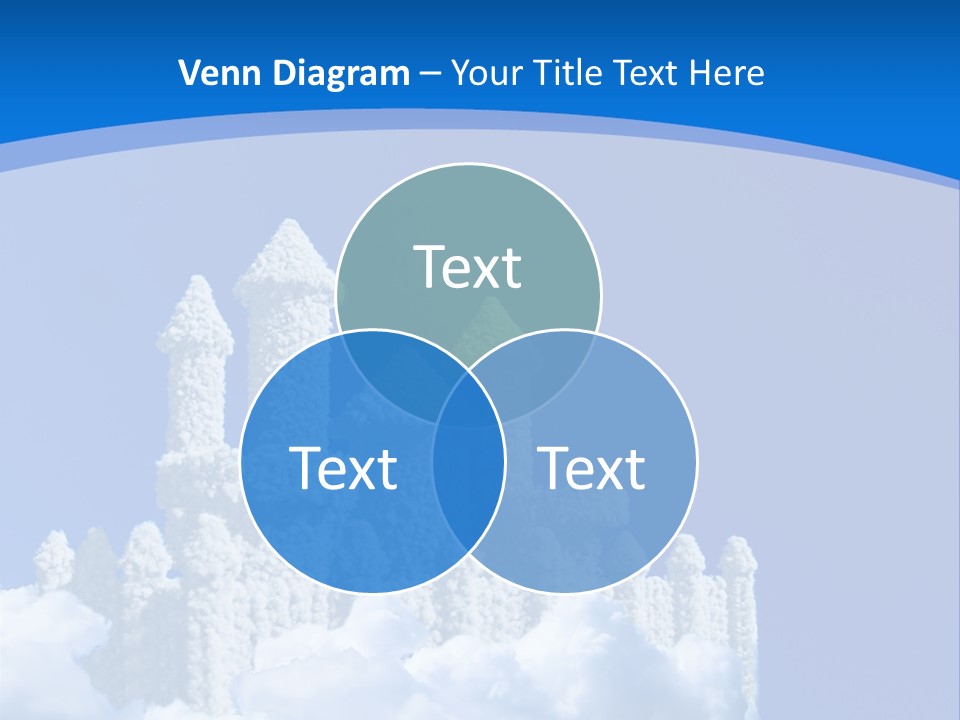 Temple Cloudcastle Fantasy PowerPoint Template