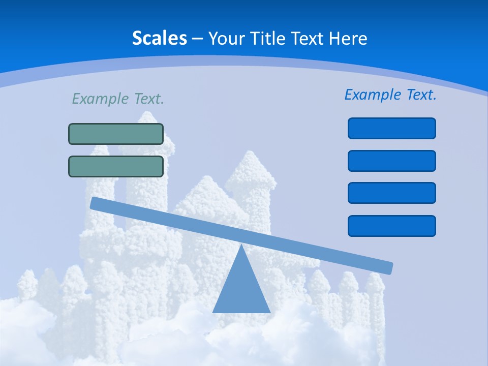 Temple Cloudcastle Fantasy PowerPoint Template
