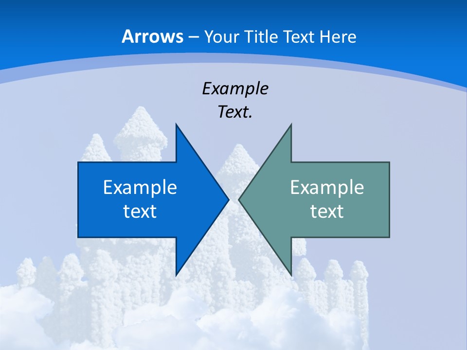Temple Cloudcastle Fantasy PowerPoint Template