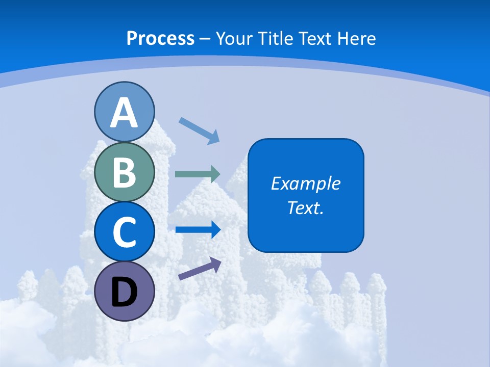 Temple Cloudcastle Fantasy PowerPoint Template