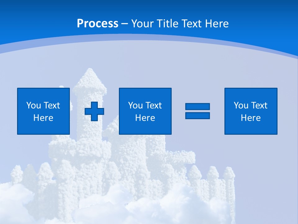 Temple Cloudcastle Fantasy PowerPoint Template
