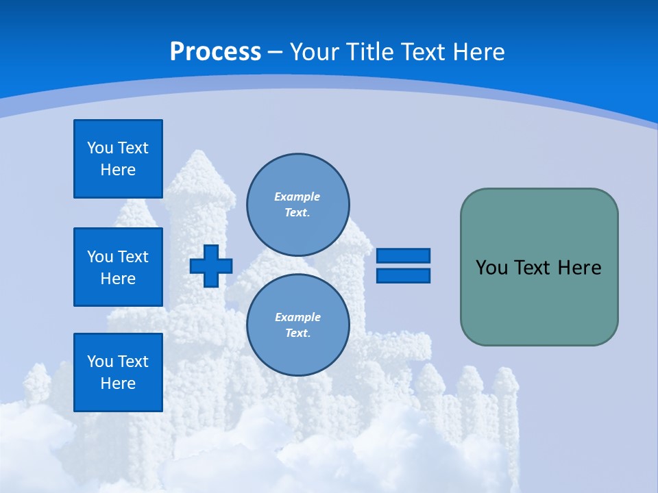 Temple Cloudcastle Fantasy PowerPoint Template