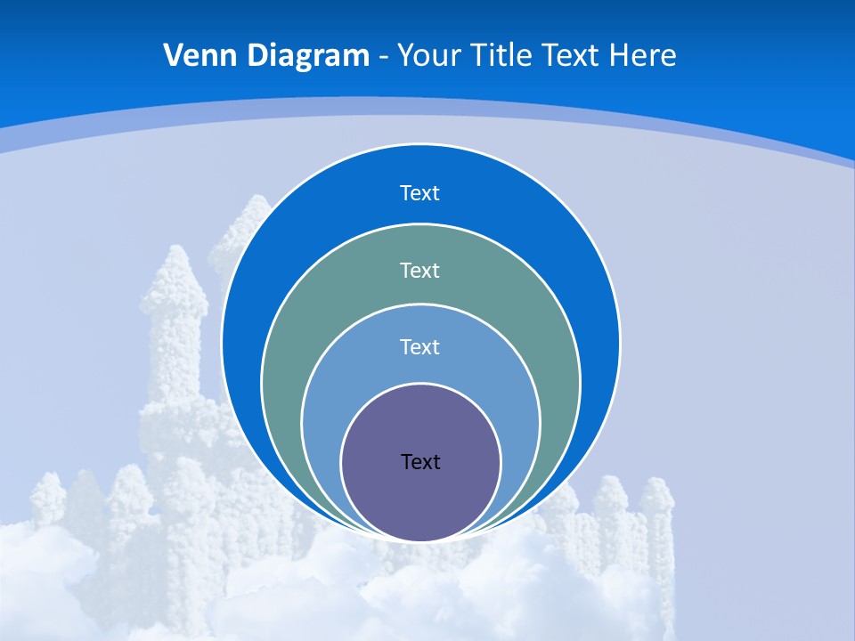 Temple Cloudcastle Fantasy PowerPoint Template