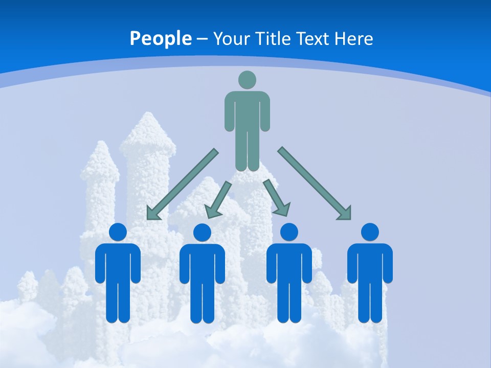 Temple Cloudcastle Fantasy PowerPoint Template