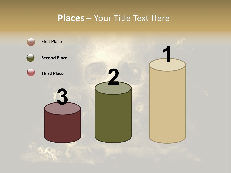 Bikers Weird Goth PowerPoint Template