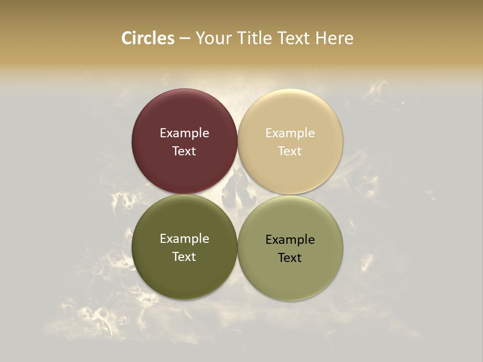 Bikers Weird Goth PowerPoint Template