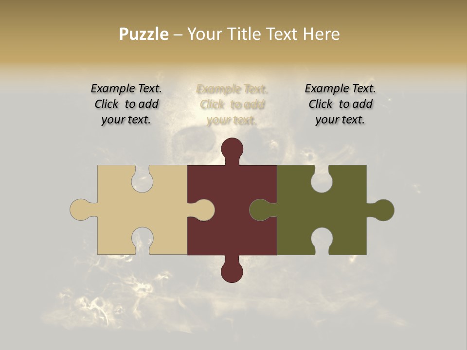 Bikers Weird Goth PowerPoint Template