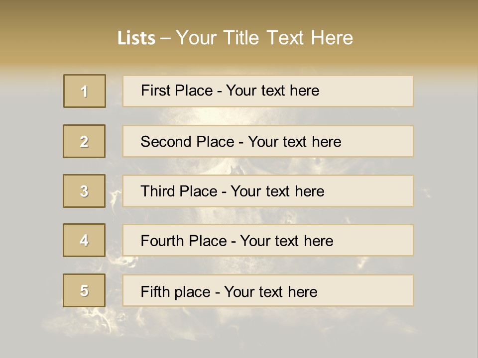 Bikers Weird Goth PowerPoint Template