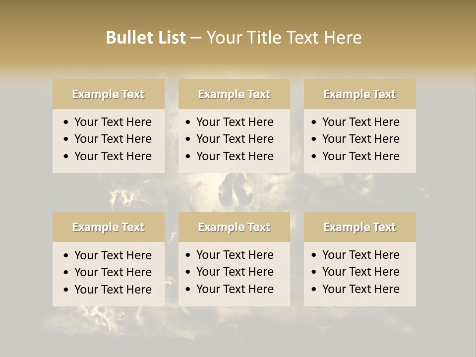 Bikers Weird Goth PowerPoint Template