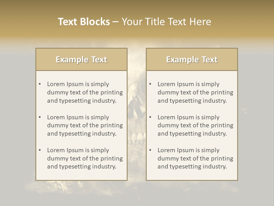 Bikers Weird Goth PowerPoint Template