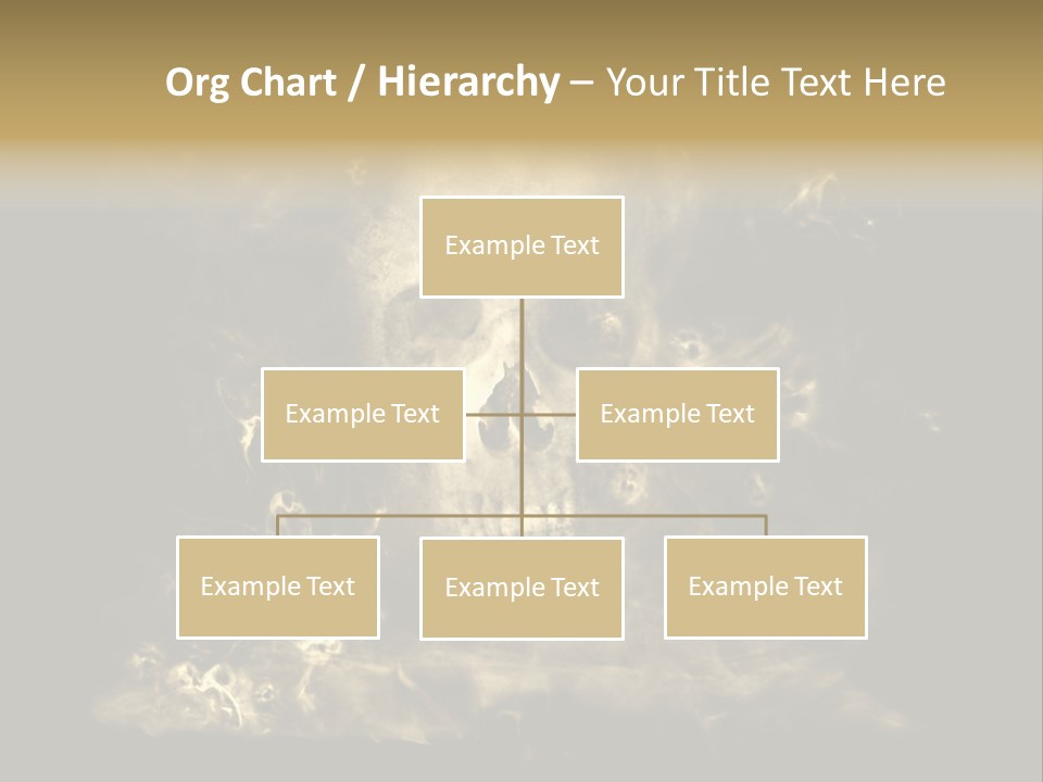 Bikers Weird Goth PowerPoint Template