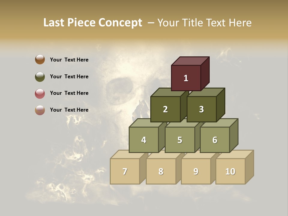 Bikers Weird Goth PowerPoint Template