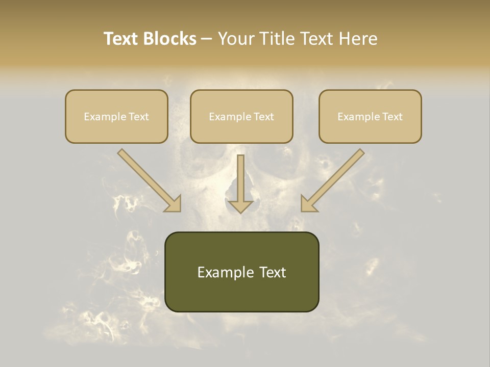 Bikers Weird Goth PowerPoint Template