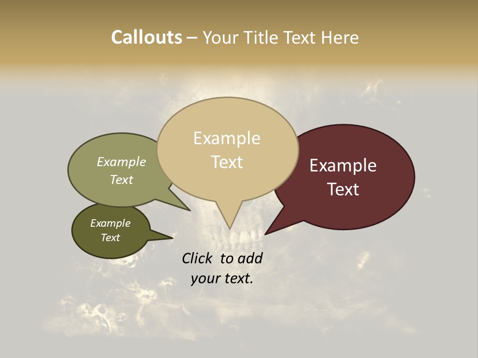 Bikers Weird Goth PowerPoint Template