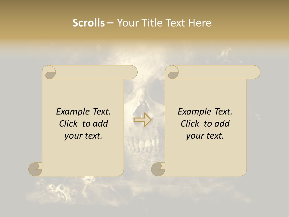 Bikers Weird Goth PowerPoint Template