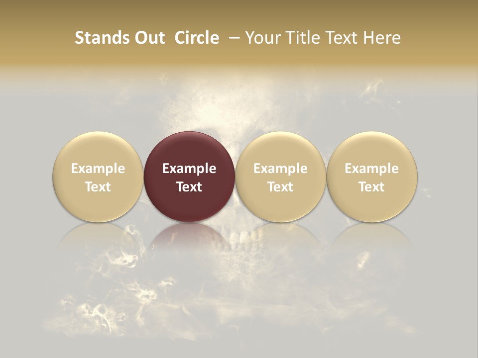 Bikers Weird Goth PowerPoint Template