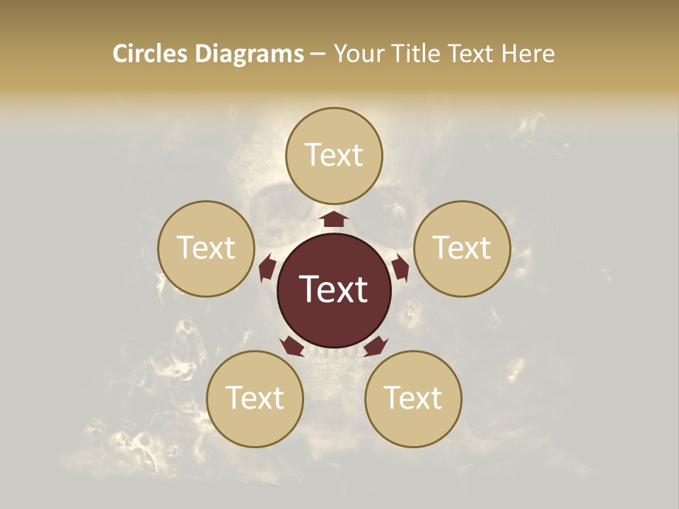 Bikers Weird Goth PowerPoint Template