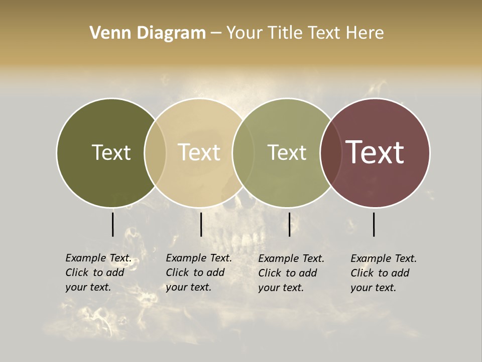 Bikers Weird Goth PowerPoint Template