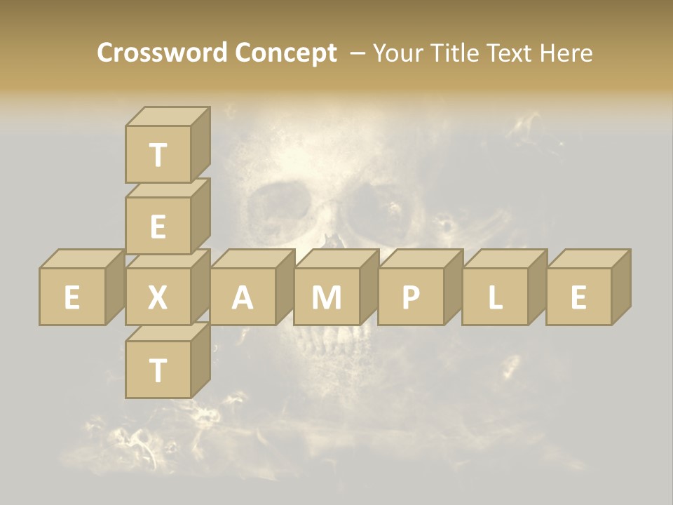 Bikers Weird Goth PowerPoint Template