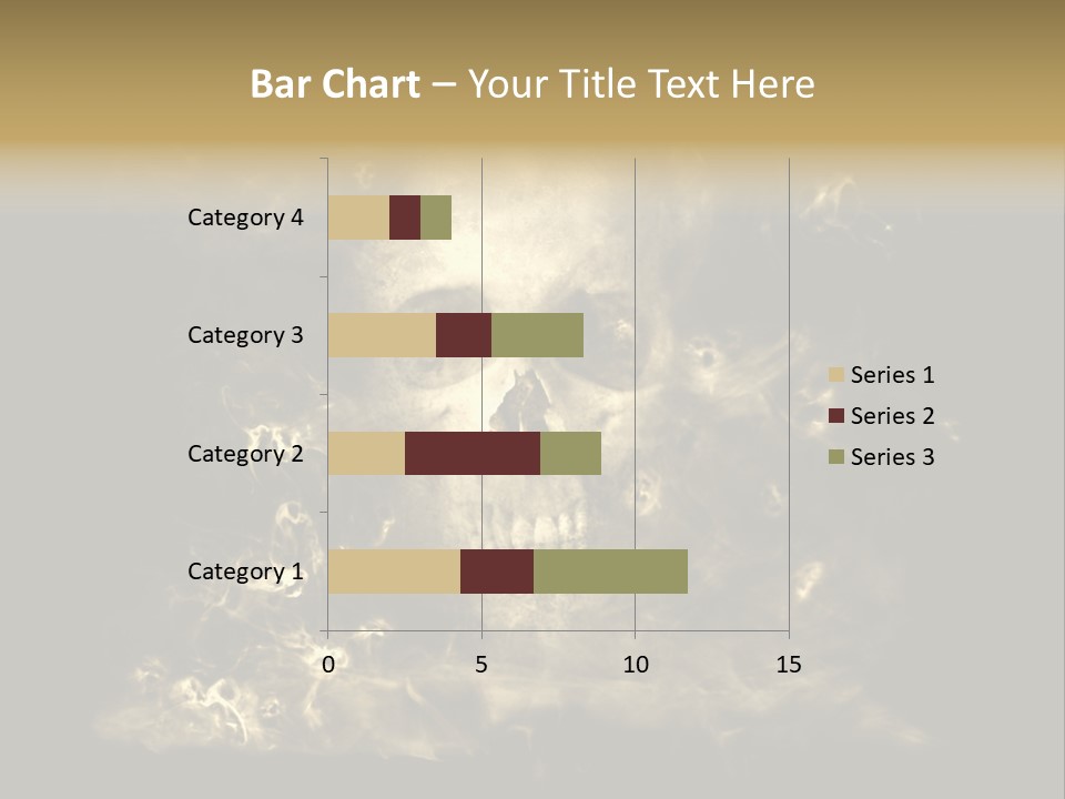 Bikers Weird Goth PowerPoint Template