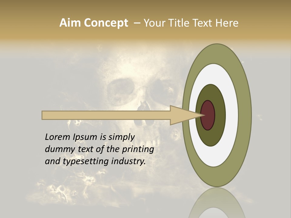 Bikers Weird Goth PowerPoint Template