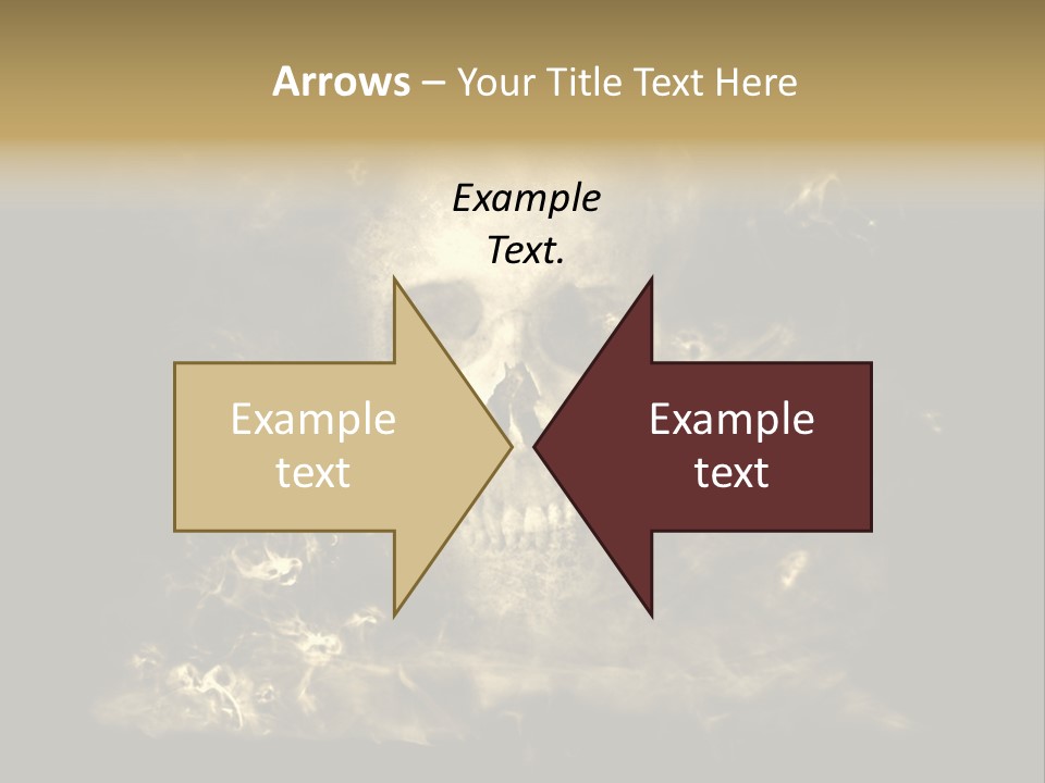 Bikers Weird Goth PowerPoint Template