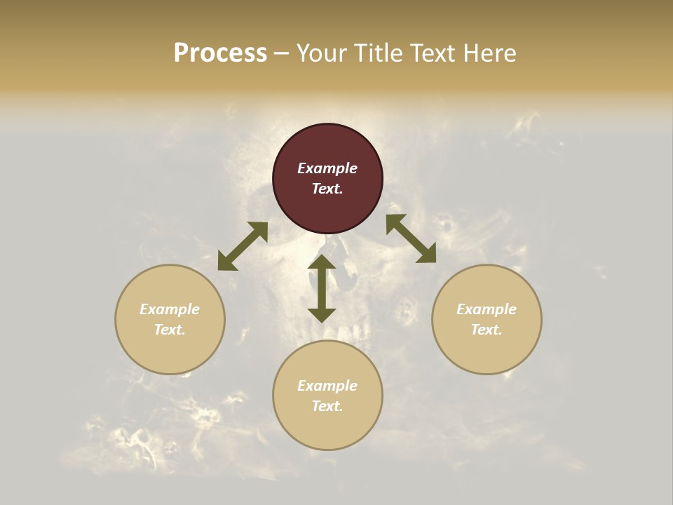 Bikers Weird Goth PowerPoint Template