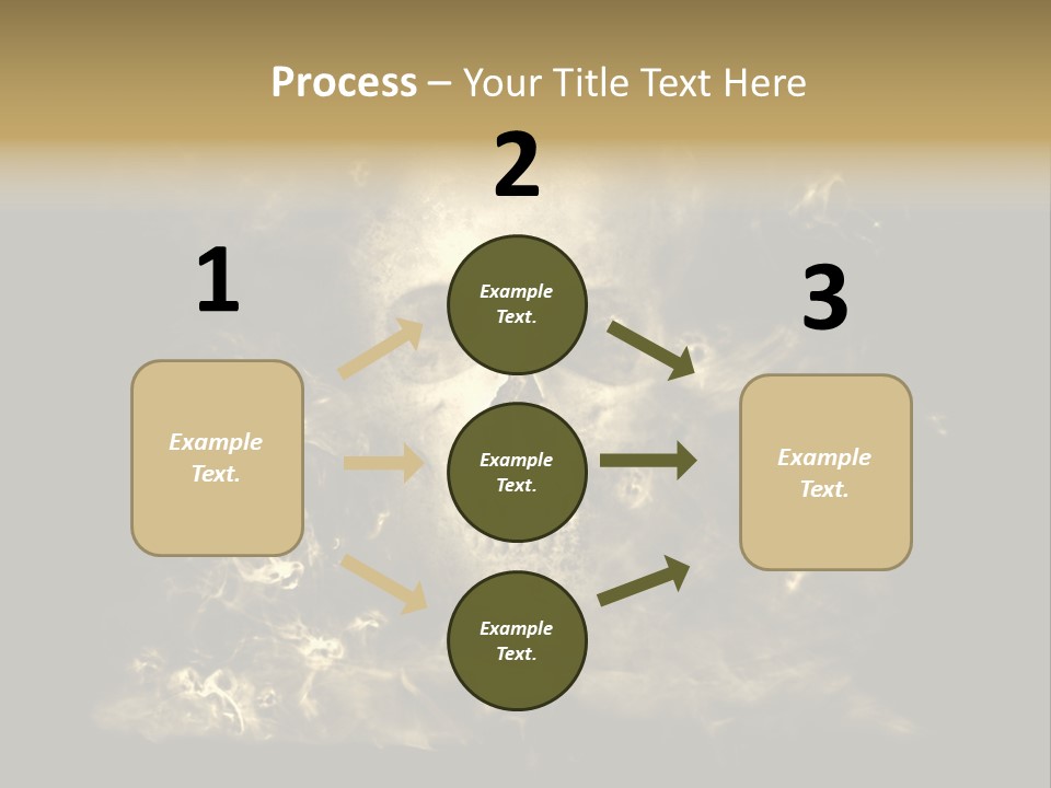 Bikers Weird Goth PowerPoint Template
