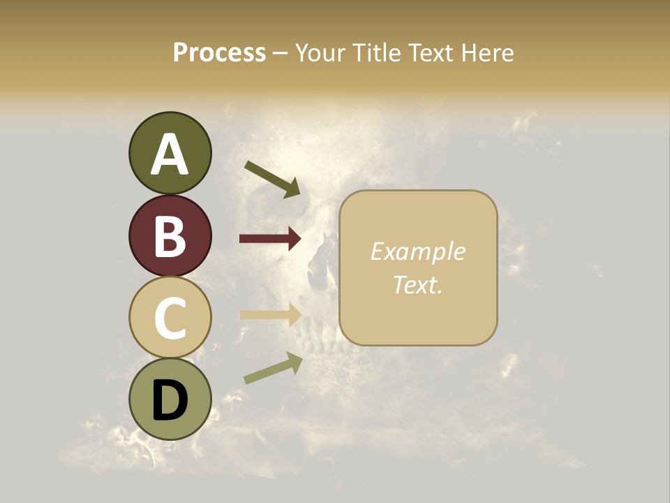 Bikers Weird Goth PowerPoint Template