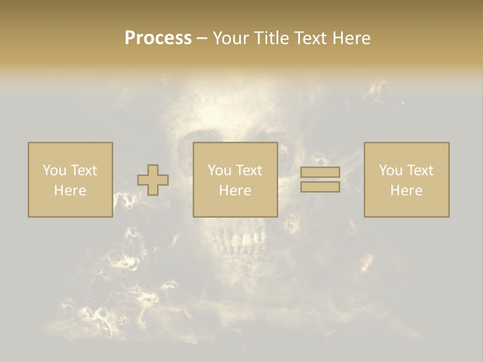 Bikers Weird Goth PowerPoint Template