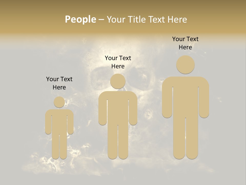 Bikers Weird Goth PowerPoint Template