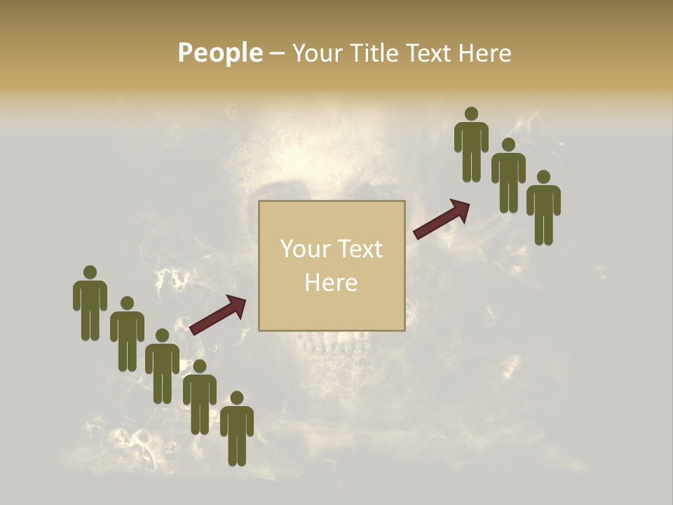 Bikers Weird Goth PowerPoint Template