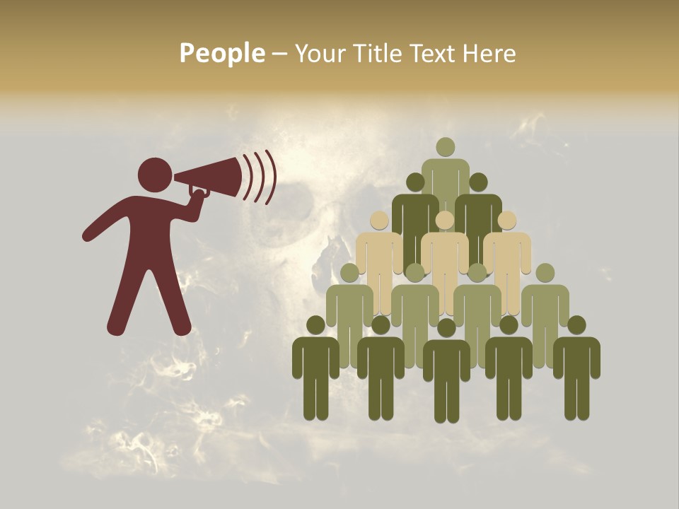 Bikers Weird Goth PowerPoint Template