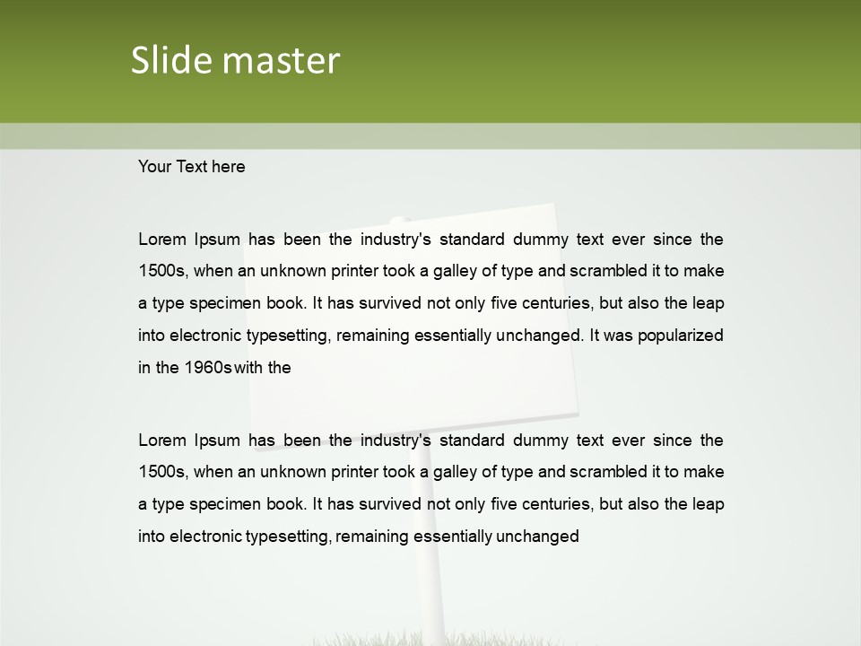 Publicity Business Marketing PowerPoint Template