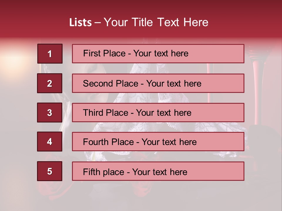 Beauty Hot Panties PowerPoint Template