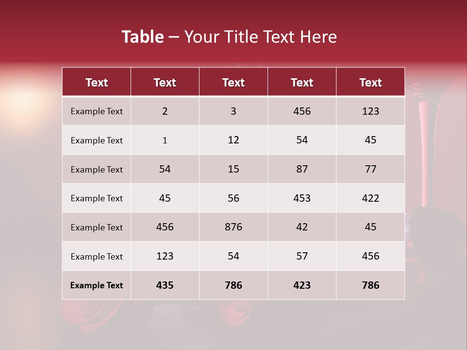 Beauty Hot Panties PowerPoint Template