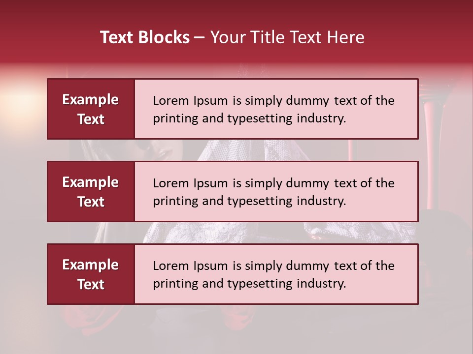 Beauty Hot Panties PowerPoint Template