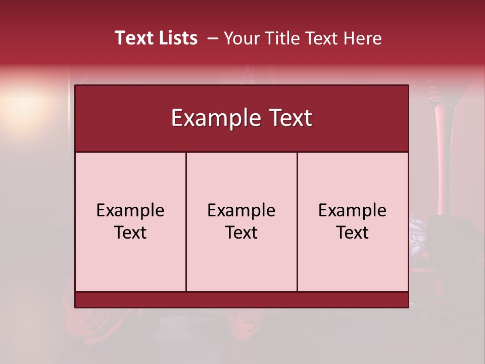 Beauty Hot Panties PowerPoint Template