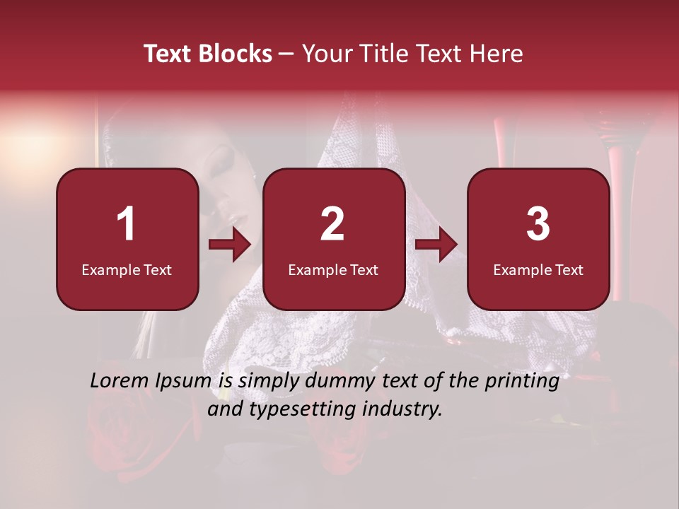 Beauty Hot Panties PowerPoint Template