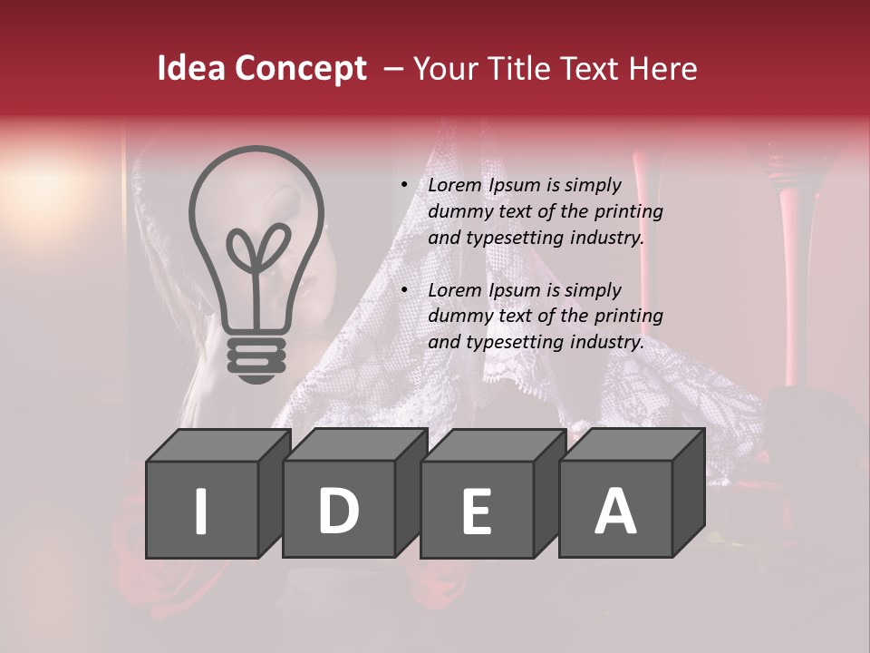 Beauty Hot Panties PowerPoint Template