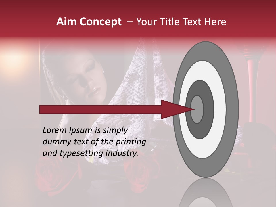 Beauty Hot Panties PowerPoint Template